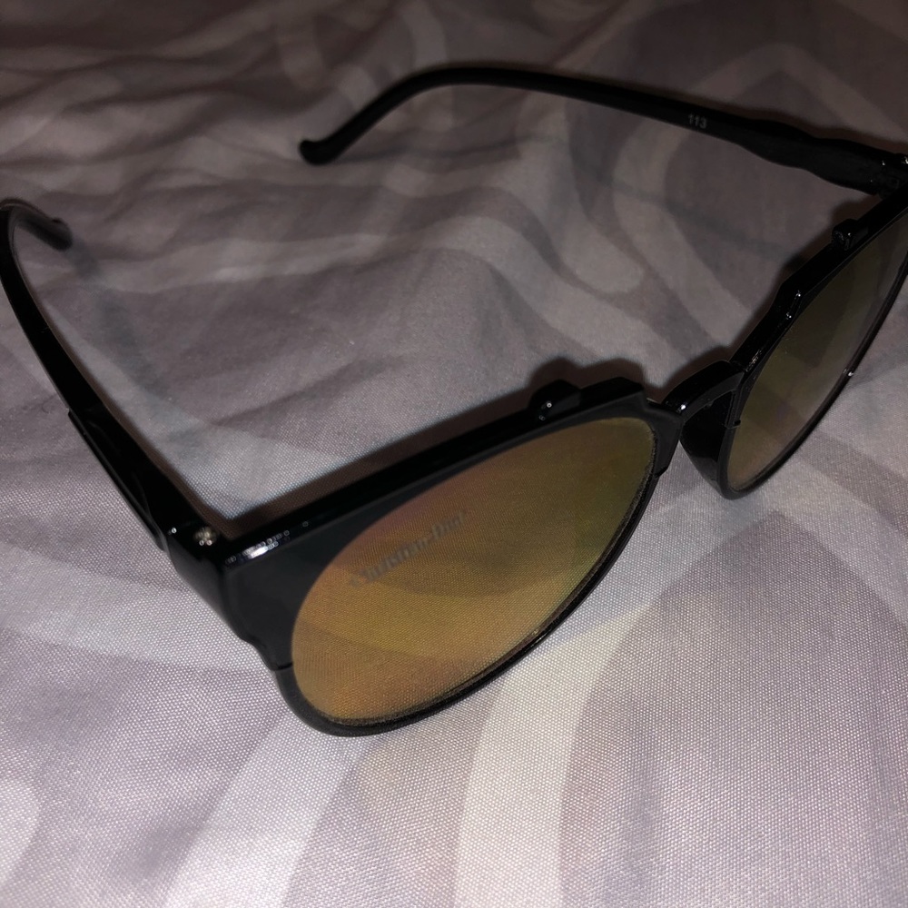 Dior reflective glasses